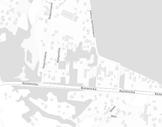 Mapa z adresem organizacji