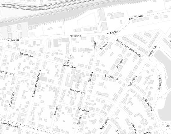 Mapa z adresem organizacji