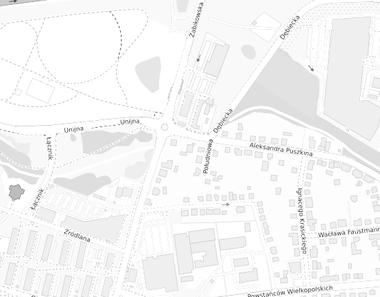 Mapa z adresem organizacji