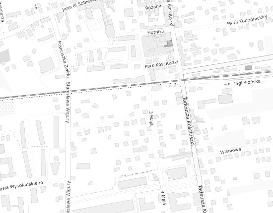 Mapa z adresem organizacji
