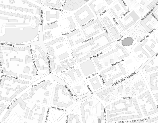 Mapa z adresem organizacji