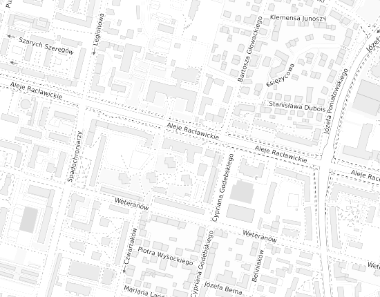 Mapa z adresem organizacji