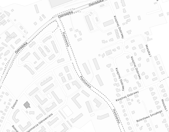 Mapa z adresem organizacji