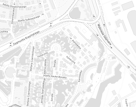Mapa z adresem organizacji