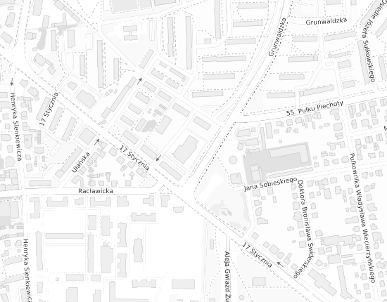 Mapa z adresem organizacji