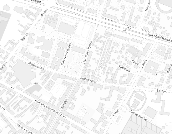 Mapa z adresem organizacji