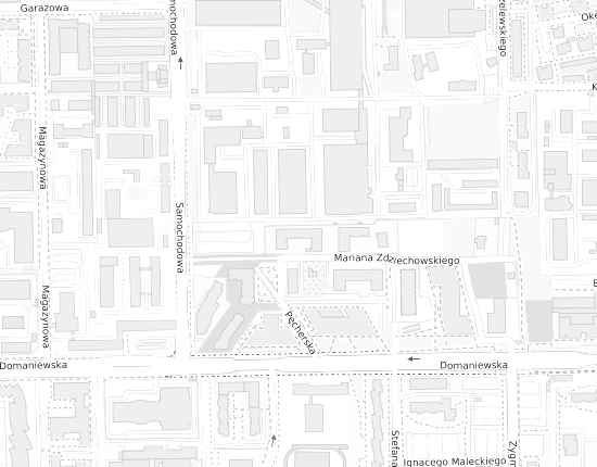 Mapa z adresem organizacji