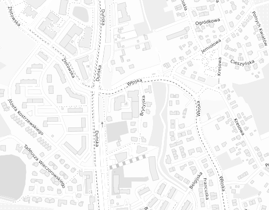 Mapa z adresem organizacji