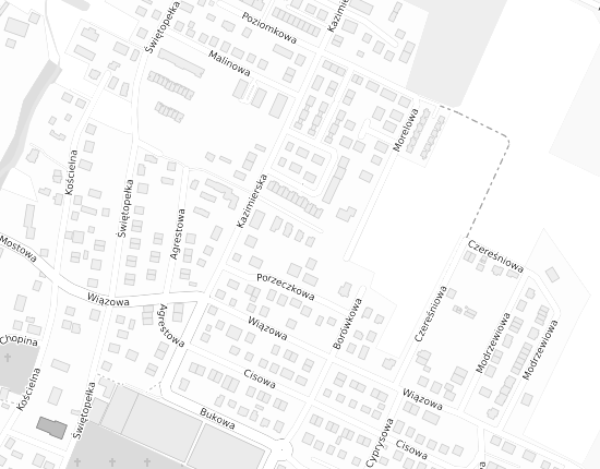 Mapa z adresem organizacji