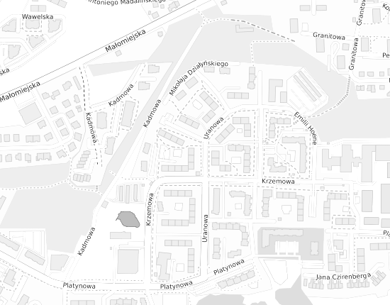 Mapa z adresem organizacji