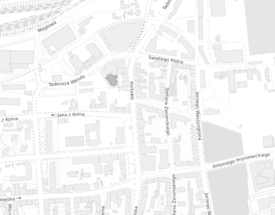 Mapa z adresem organizacji