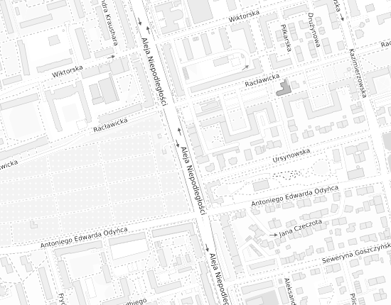 Mapa z adresem organizacji