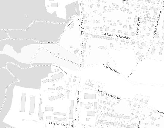 Mapa z adresem organizacji