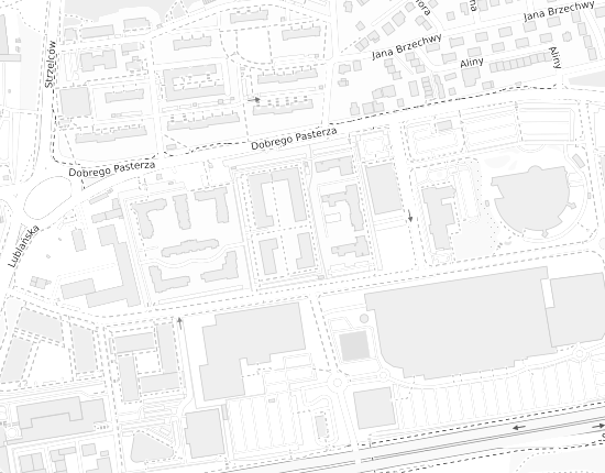 Mapa z adresem organizacji