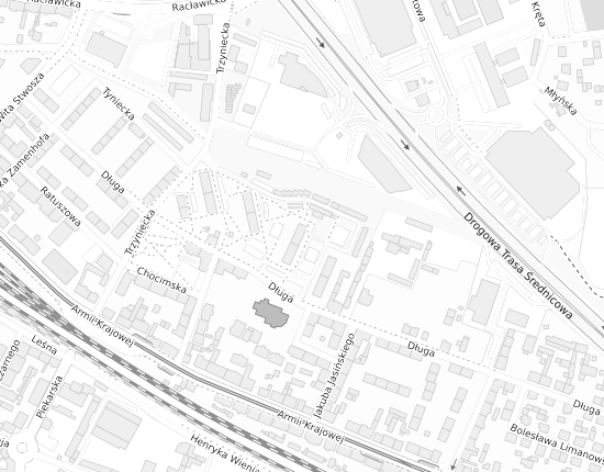 Mapa z adresem organizacji