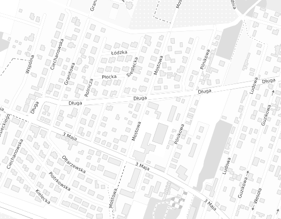Mapa z adresem organizacji