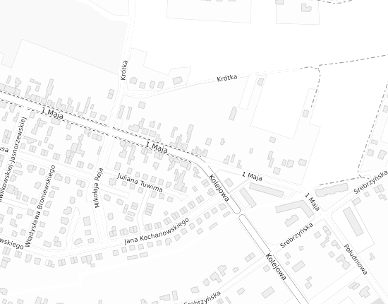 Mapa z adresem organizacji