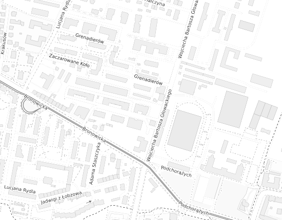 Mapa z adresem organizacji