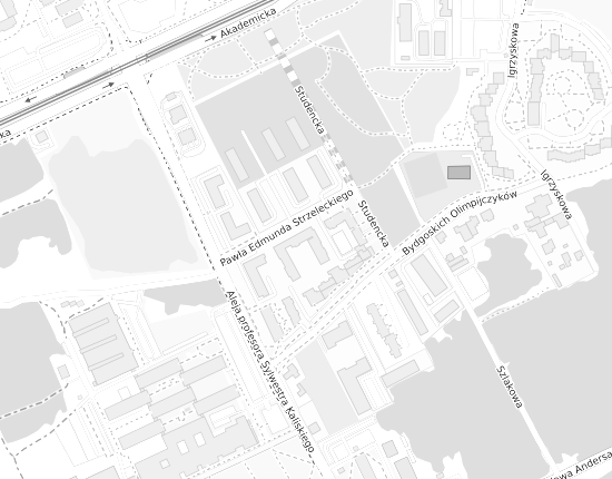 Mapa z adresem organizacji