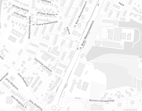 Mapa z adresem organizacji