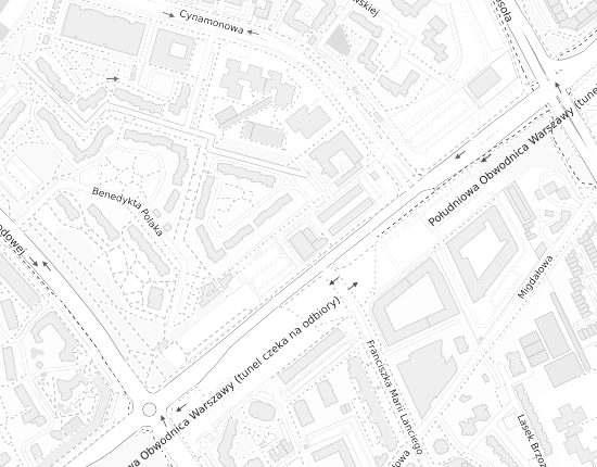Mapa z adresem organizacji