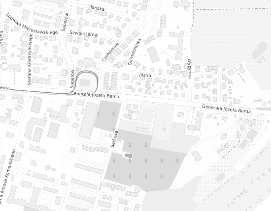 Mapa z adresem organizacji