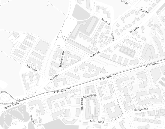 Mapa z adresem organizacji