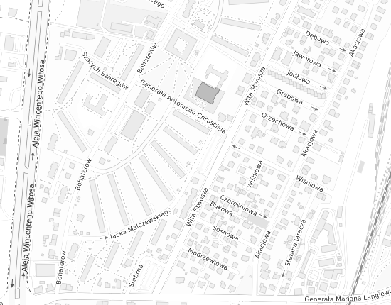 Mapa z adresem organizacji