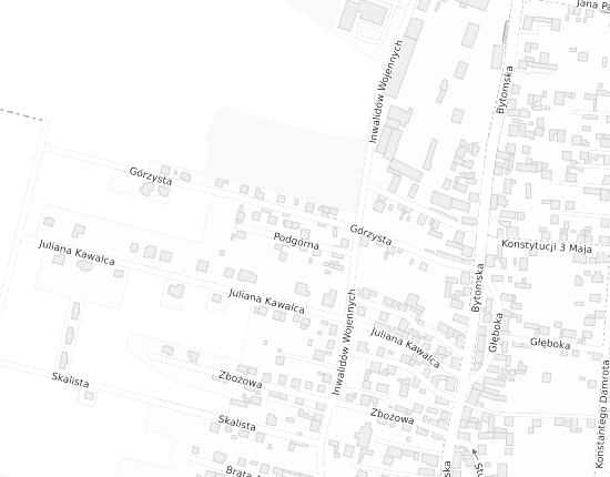 Mapa z adresem organizacji