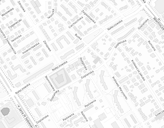 Mapa z adresem organizacji