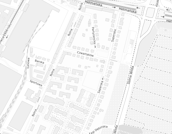 Mapa z adresem organizacji