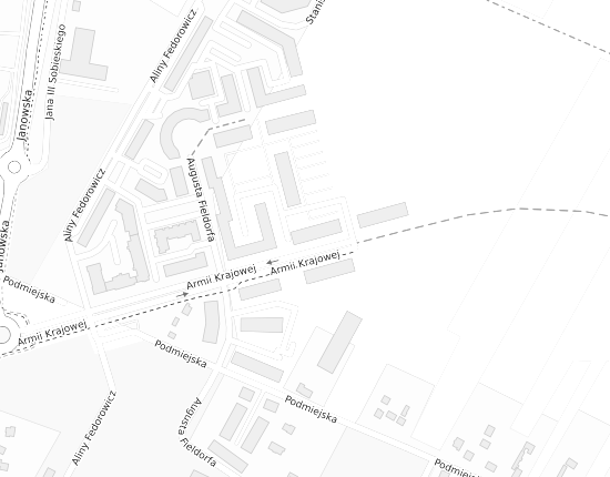 Mapa z adresem organizacji