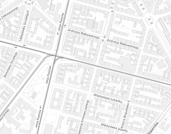 Mapa z adresem organizacji