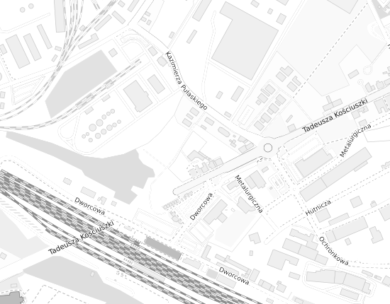 Mapa z adresem organizacji