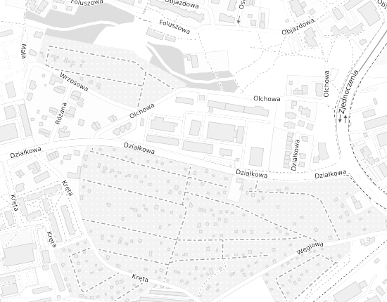Mapa z adresem organizacji