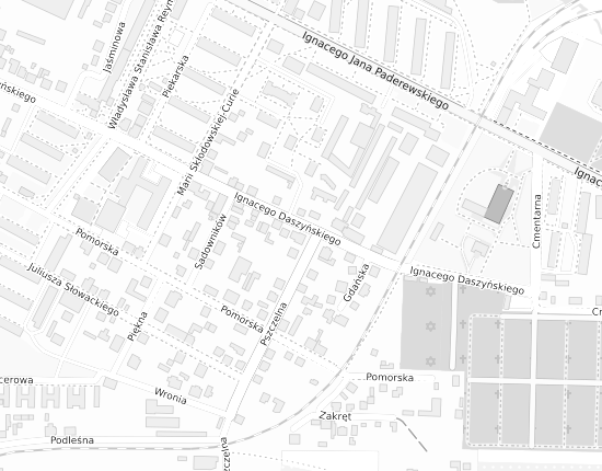 Mapa z adresem organizacji