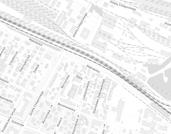 Mapa z adresem organizacji