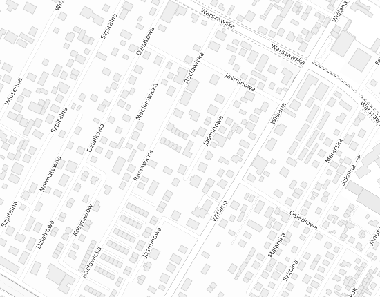Mapa z adresem organizacji