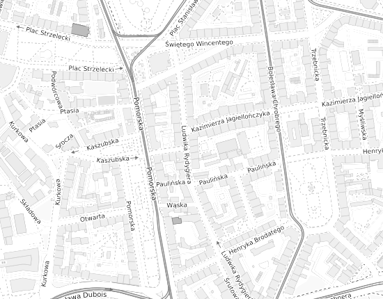 Mapa z adresem organizacji
