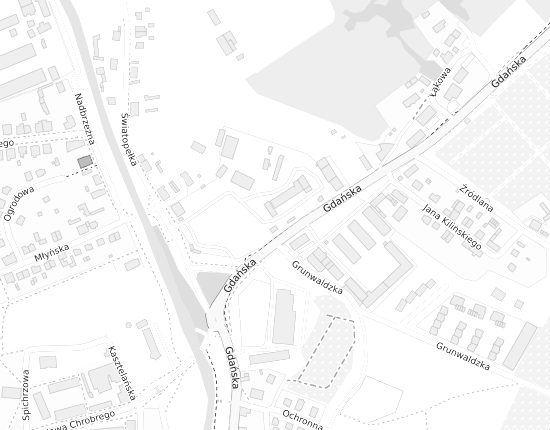 Mapa z adresem organizacji