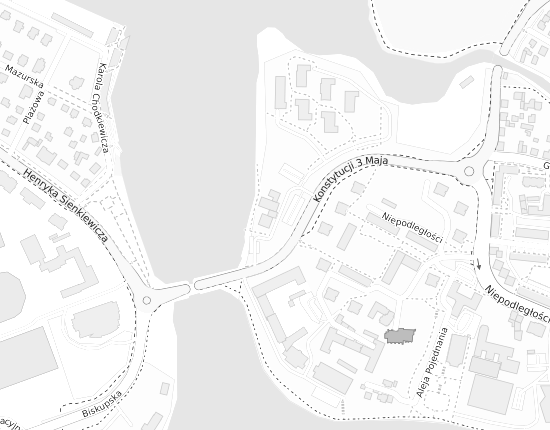 Mapa z adresem organizacji