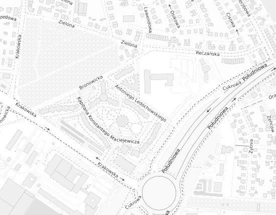 Mapa z adresem organizacji