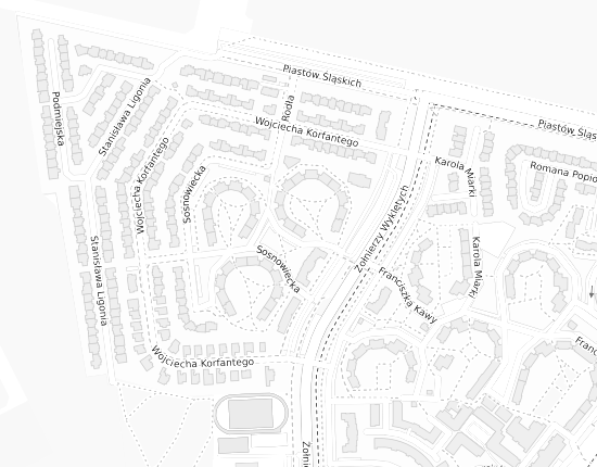 Mapa z adresem organizacji