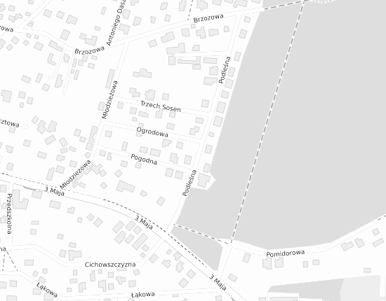 Mapa z adresem organizacji