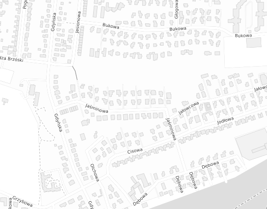 Mapa z adresem organizacji