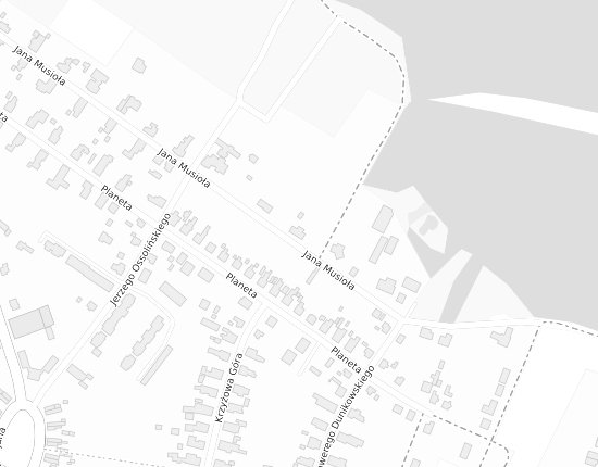 Mapa z adresem organizacji