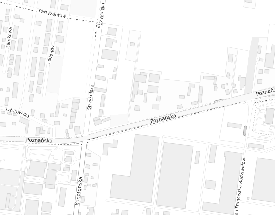 Mapa z adresem organizacji