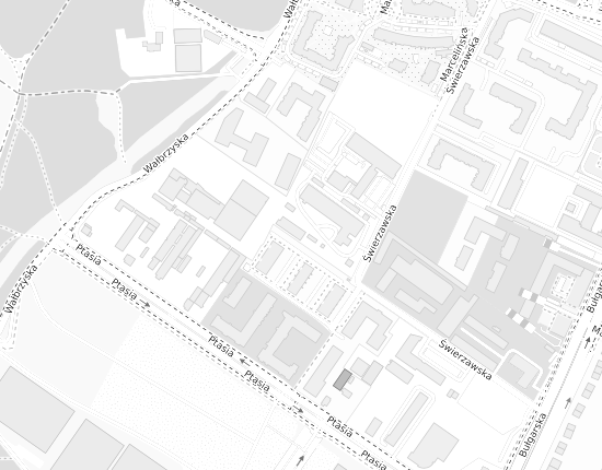 Mapa z adresem organizacji