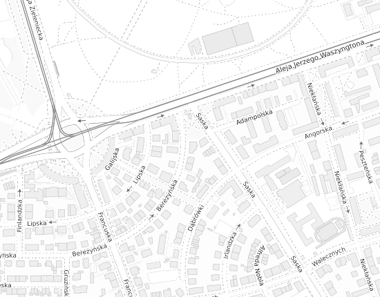 Mapa z adresem organizacji