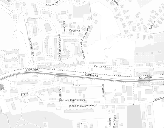 Mapa z adresem organizacji